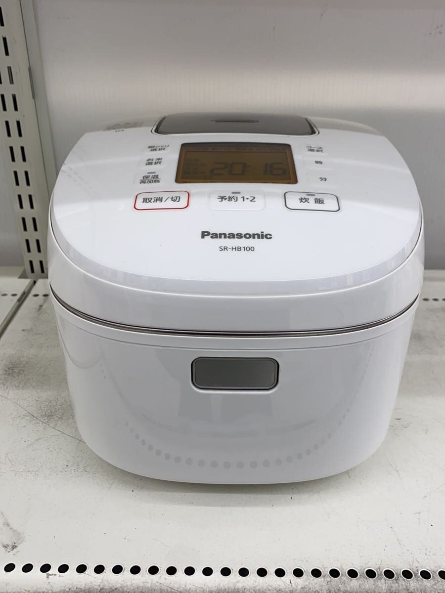 楽天市場】パナソニック panasonic 炊飯器 ホワイト sr-hb100-w [ih