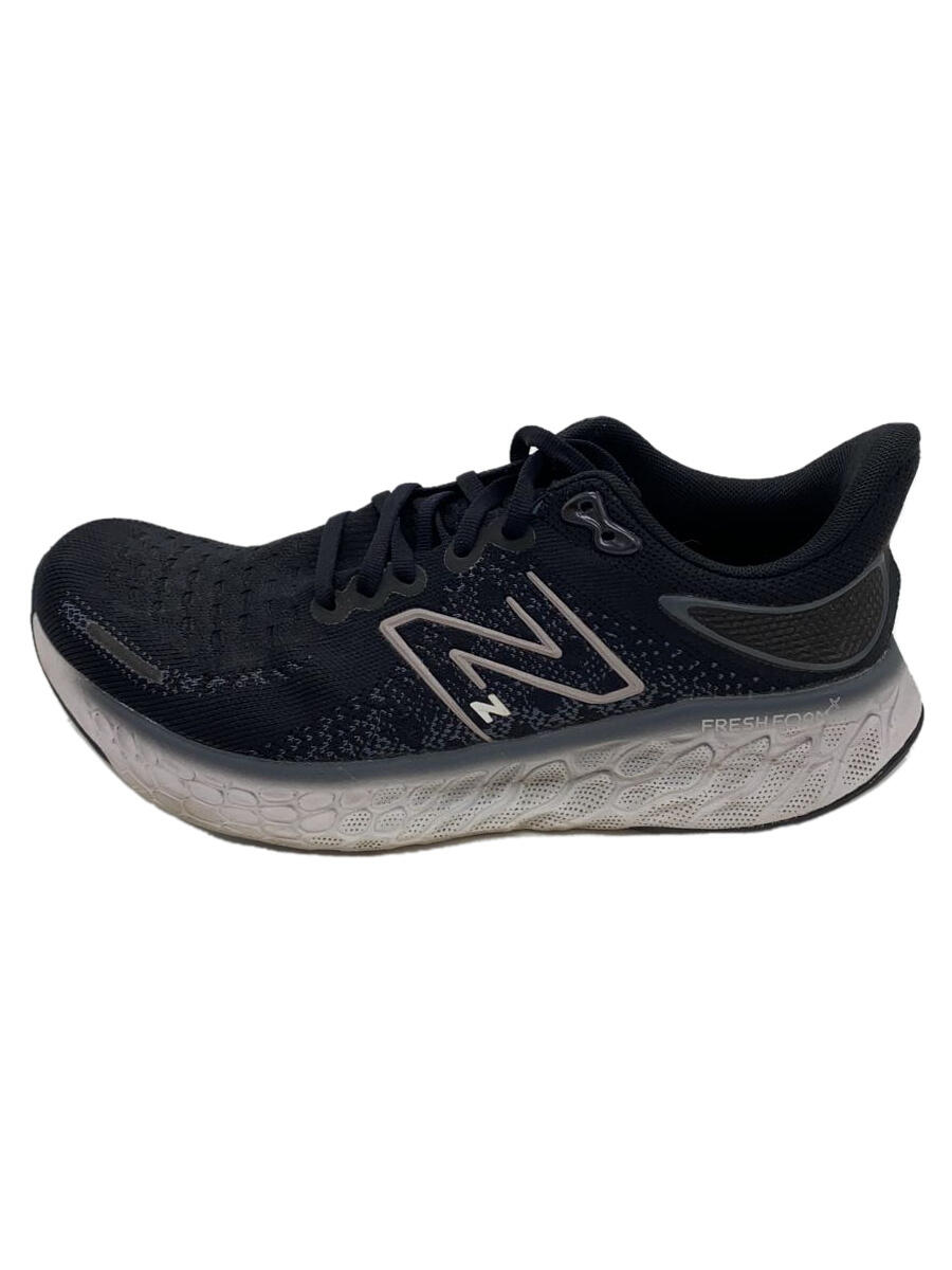 【中古】NEW BALANCE◆シューズ/--/BLK【シューズ】