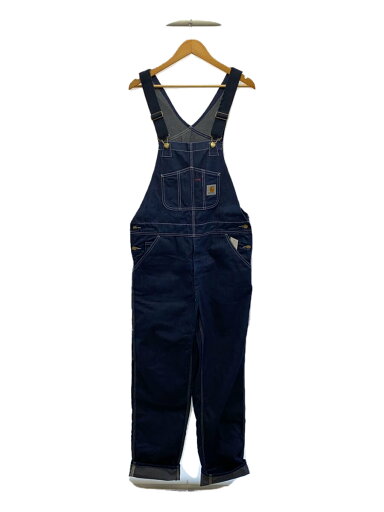 【中古】Carhartt◆オーバーオール/チュニジア製/32/コットン/ネイビー【メンズウェア】 【中古】Carhartt◆オーバーオール/チュニジア製/32/コットン/ネイビー【メンズウェア】