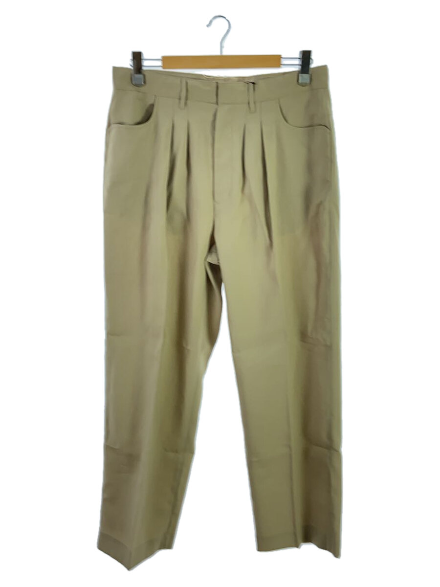 【中古】FARAH◆スラックスパンツ/34/レーヨン/CML/無地/fr031-m4008//【メンズウェア】