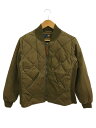 【中古】EDDIE BAUER◆日の出タグ/スカイライナー/ダウンジャケット/XL/コットン/KHK【レディースウェア】