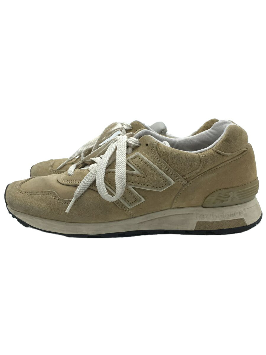 【中古】NEW BALANCE◆ローカットスニーカー/25cm/ベージュ/M1400BE/MADE IN USA【シューズ】