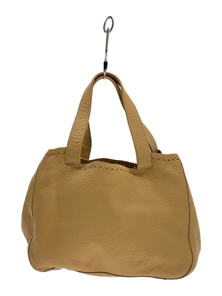 【中古】FURLA◆ハンドバッグ/レザー