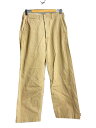 【中古】Buzz Rickson’s◆ボトム/30/コットン/BEG/無地/M43036【メンズウェア】