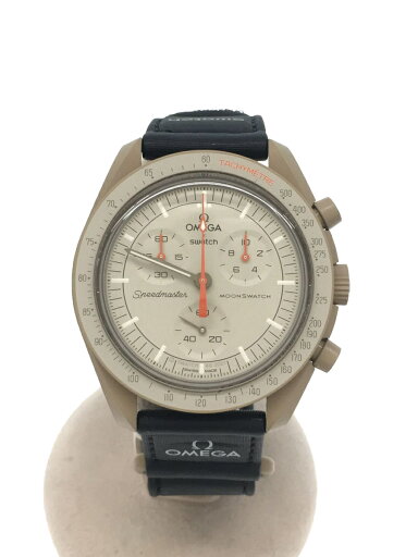 【中古】OMEGA◆ミッション トゥ ジュピター/バイオセラミック 42mm/クォーツ腕時計/アナログ/--/GRY/BLK【服飾雑貨他】 【中古】OMEGA◆ミッション トゥ ジュピター/バイオセラミック 42mm/クォーツ腕時計/アナログ/--/GRY/BLK【服飾雑貨他】