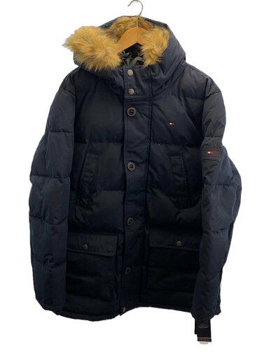 【中古】TOMMY HILFIGER◆ダウンジャケット/--/ポリエステル/NVY【レディースウェア】 【中古】TOMMY HILFIGER◆ダウンジャケット/--/ポリエステル/NVY【レディースウェア】