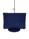 【中古】HERMES◆ネオバンMM/クラッチ/ポーチ/ポリエステル/NVY【バッグ】