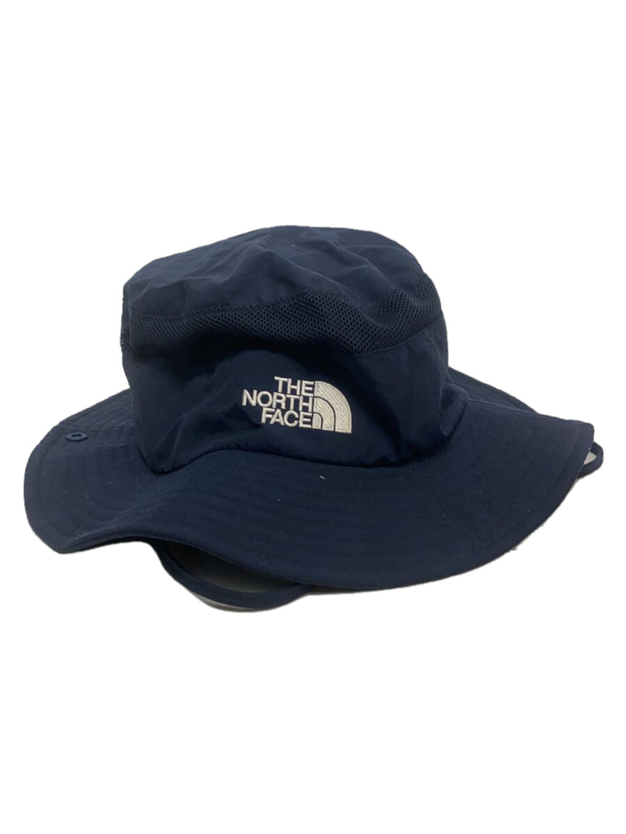 【中古】THE NORTH FACE◆ND01634/ハット/FREE/ナイロン/NVY/無地/メンズ【服飾雑貨他】