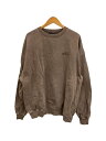 【中古】FUBU◆CUT-OFF LOGO SWEAT/スウェット/XL/コットン/BRW//【メンズウェア】(4)
