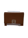 【中古】LOEWE◆LOEWE ロエベ カードケース/BRW/無地/レディース//【服飾雑貨他】(4)