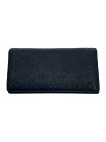 【中古】LOUIS VUITTON◆ポルト・フォイユ・ブラザ_モノグラム・シャドウ_BLK/牛革/BLK/メンズ【服飾雑貨他】