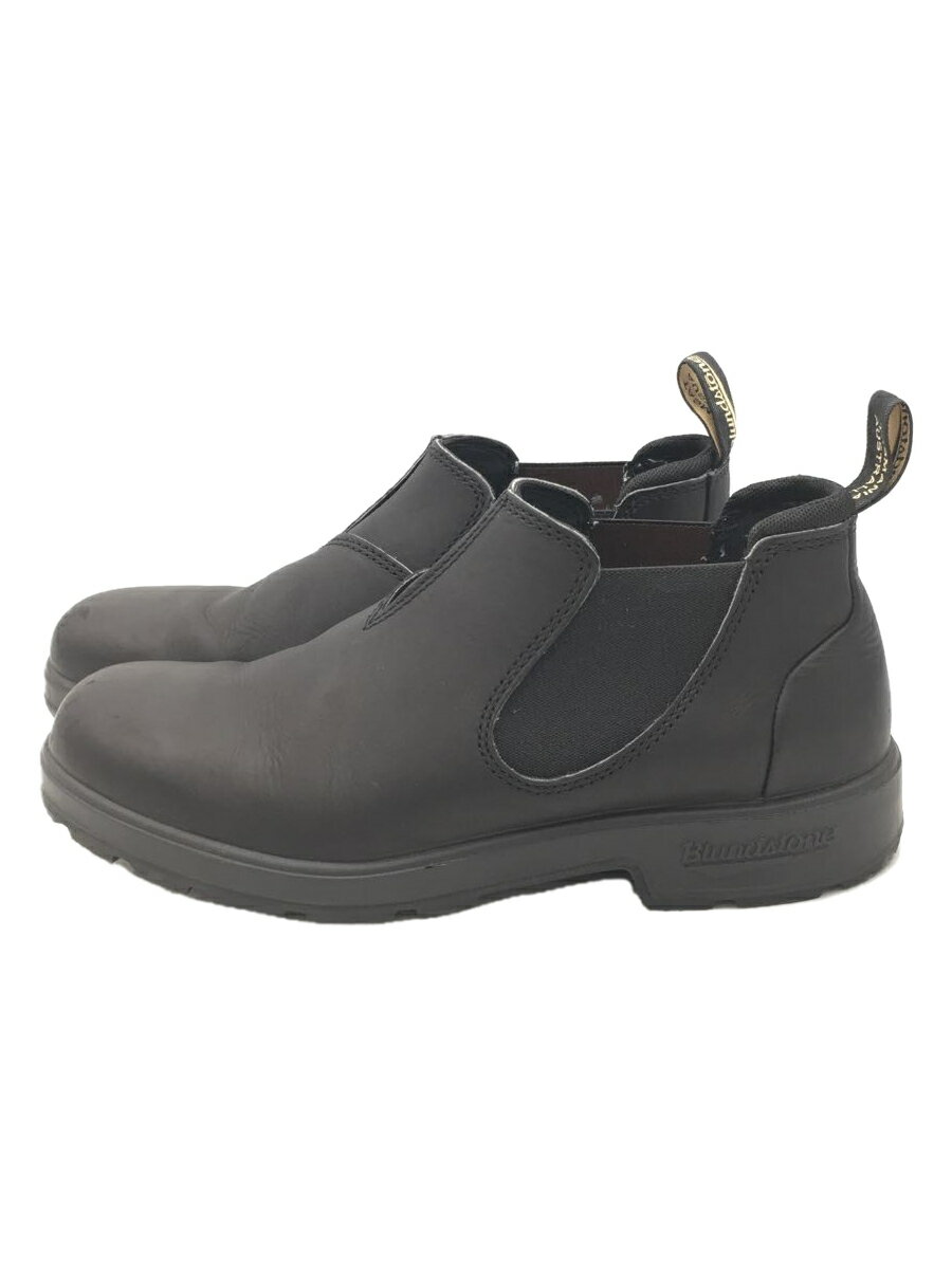 【中古】Blundstone◆ブランドストーン/サイドゴアブーツ/UK8/BLK【シューズ】