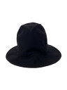 【中古】yohji yamamoto POUR HOMME◆ハット/--/ウール/BLK/メンズ【服飾雑貨他】