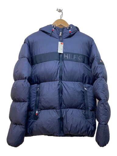 【中古】TOMMY HILFIGER◆中綿ジャケット/L/ナイロン/NVY【メンズウェア】 【中古】TOMMY HILFIGER◆中綿ジャケット/L/ナイロン/NVY【メンズウェア】