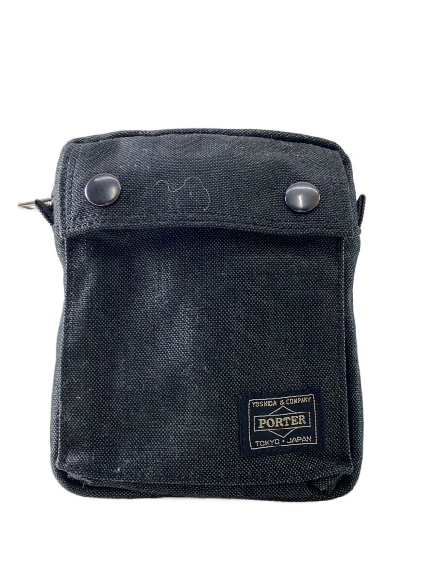 【中古】PORTER◆ショルダーバッグ/--/GRY/592-07507【バッグ】