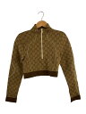 【中古】GUCCI◆ジャージ/M/ナイロン/総柄【レディースウェア】