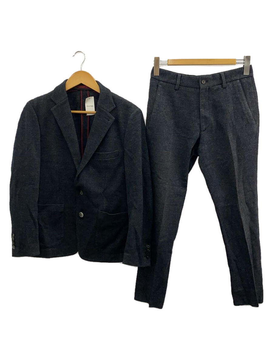 【中古】Paul Smith◆セットアップ/M/ウール/BLK/無地【メンズウェア】