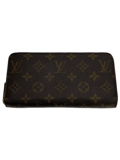 【中古】LOUIS VUITTON◆2)ジッピー・ウォレット_モノグラム・キャンバス_BRW_ブラウン/PVC/BRW/メンズ【服飾雑貨他】 【中古】LOUIS VUITTON◆2)ジッピー・ウォレット_モノグラム・キャンバス_BRW_ブラウン/PVC/BRW/メンズ【服飾雑貨他】