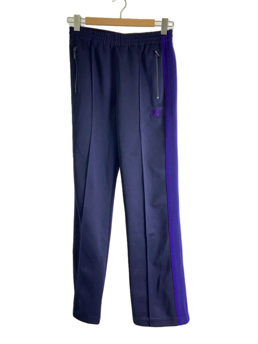 【中古】Needles◆ボトム/XS/ポリエステル/BLK/ストライプ/NS246//【メンズウェア】