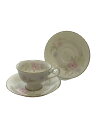 【中古】Noritake◆カップ&ソーサー/4点セット/WHT/2客/Noritake/ノリタケ【キッチン用品】