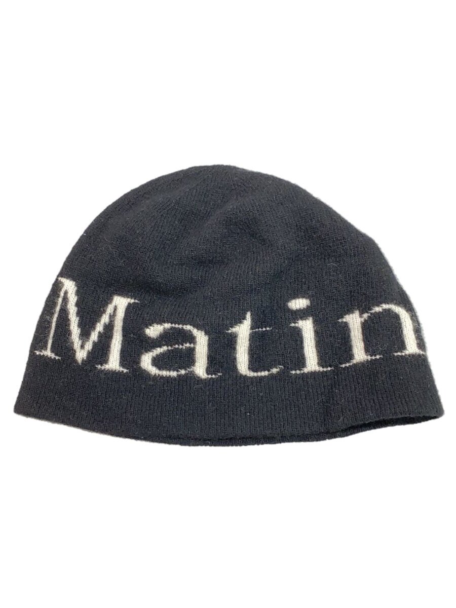 Rakuten - 【中古】Matin Kim◆ニットキャップ/--/BLK/無地/メンズ【服飾雑貨他】