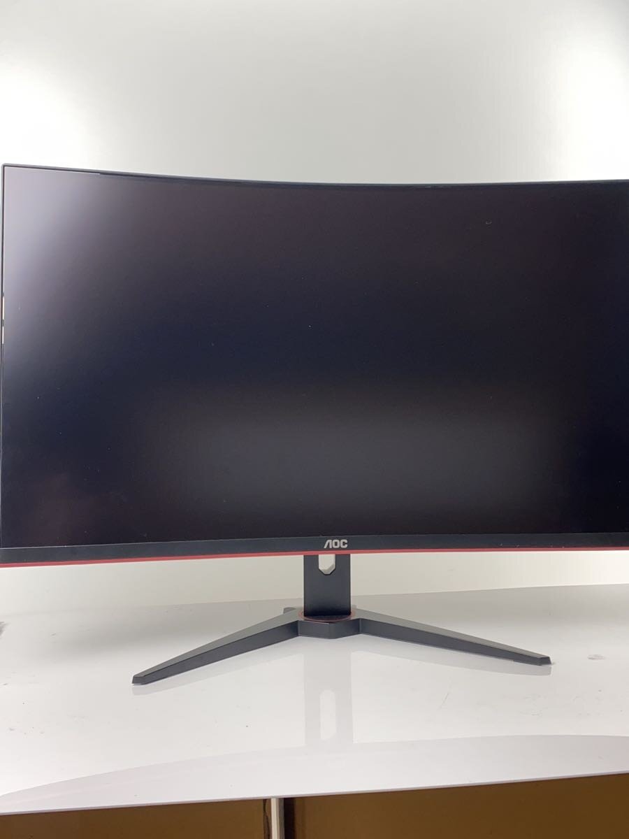 【中古】AOC◆PCモニター・液晶ディスプレイ C32G1/11 [31.5インチ Black&Red]【パソコン】