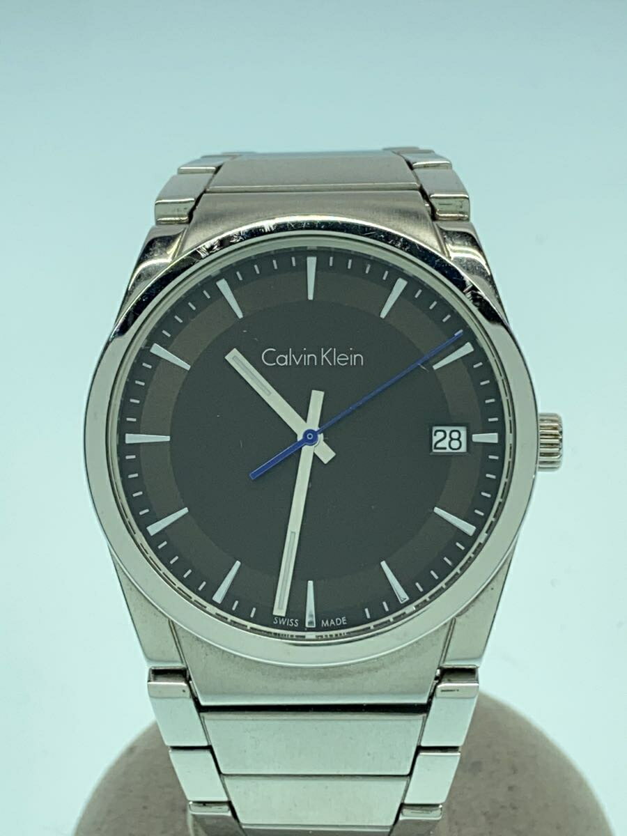 【中古】Calvin Klein◆クォーツ腕時計