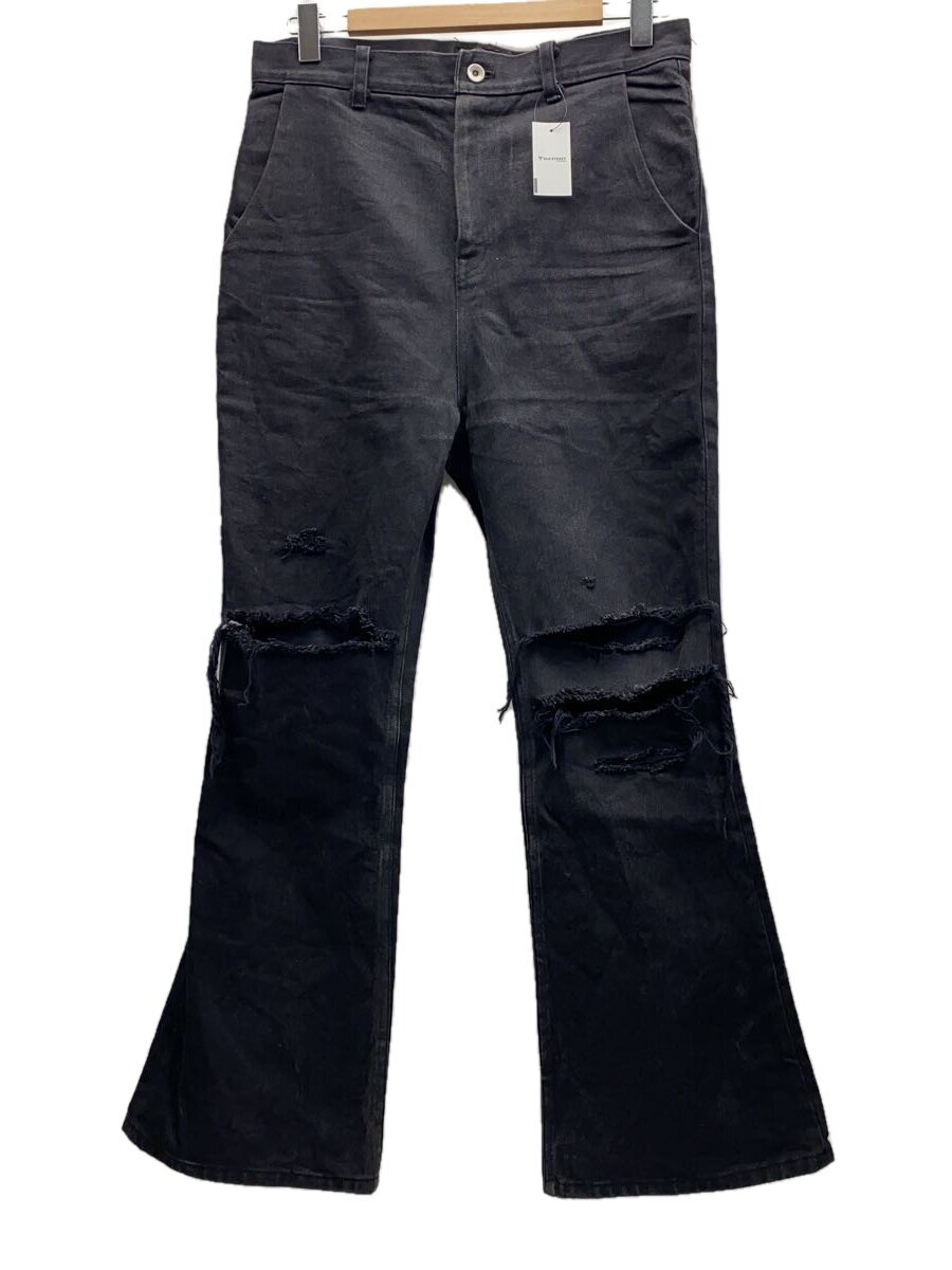 【中古】NOiSECRAFT◆ブーツカットパンツ/--/--/BLK//【メンズウェア】