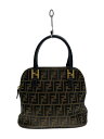 【中古】FENDI◆ハンドバッグ/ズッカ/BRW/総柄【バッグ】