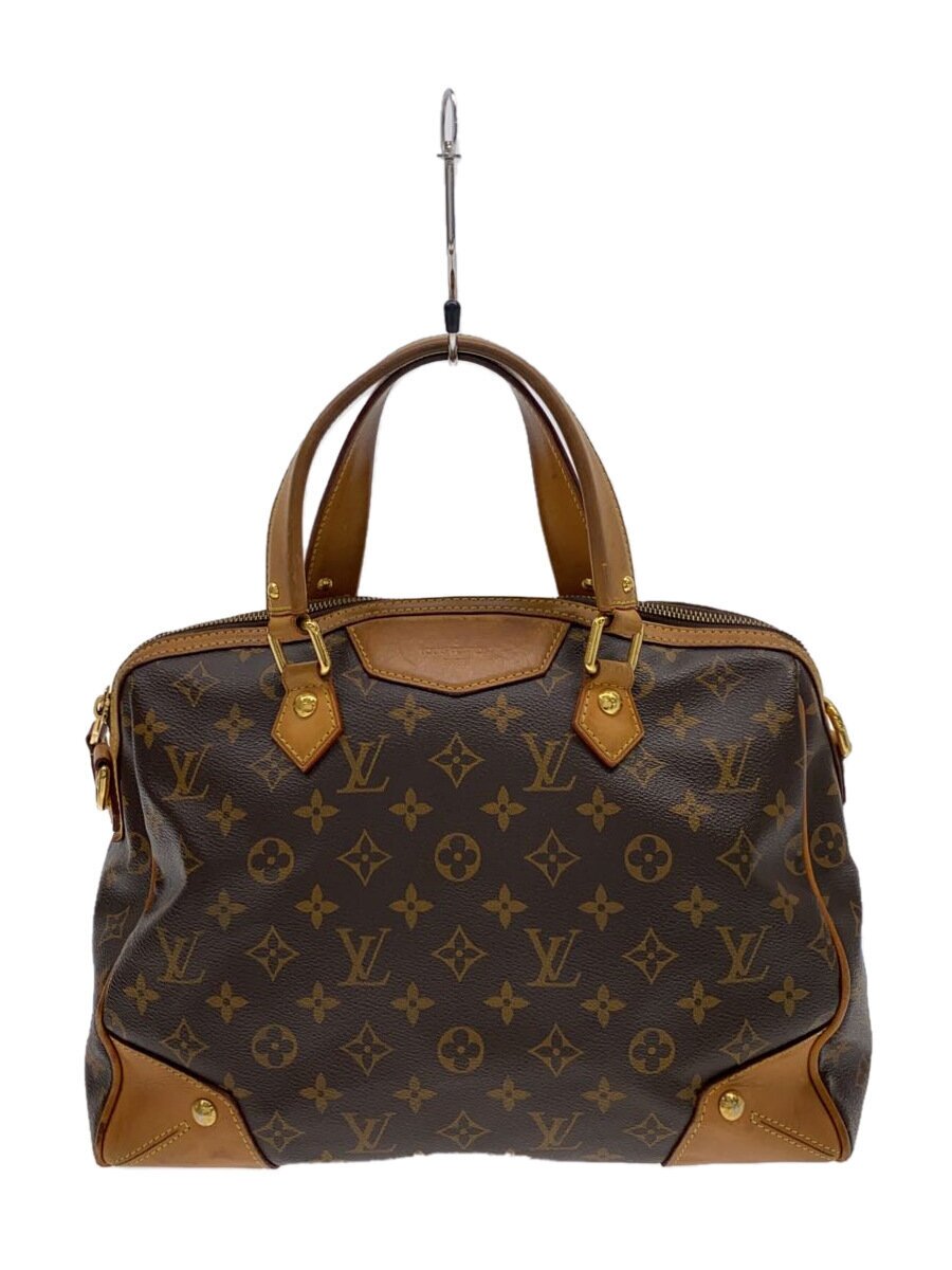 VANESSA BRUNO - 【中古】LOUIS VUITTON◆レティーロPM_モノグラム・キャンバス_BRW/PVC/BRW【バッグ】