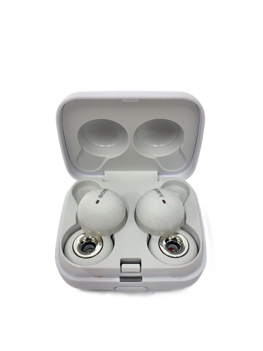 Audio - 【中古】SONY◆イヤホン・ヘッドホン LinkBuds WF-L900 (W) [ホワイト]【家電・ビジュアル・オーディオ】