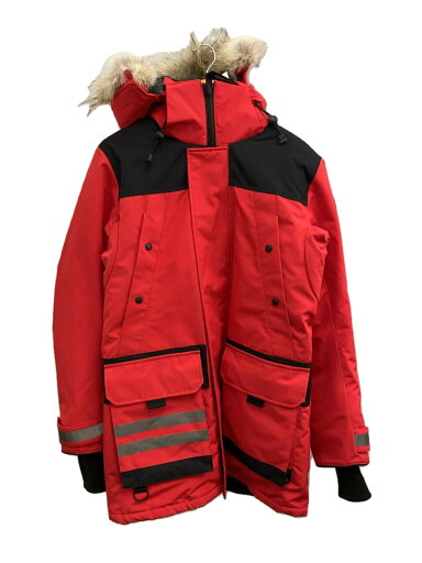 【中古】CANADA GOOSE◆ダウンジャケット/S/ポリエステル/RED/9513M【メンズウェア】 【中古】CANADA GOOSE◆ダウンジャケット/S/ポリエステル/RED/9513M【メンズウェア】