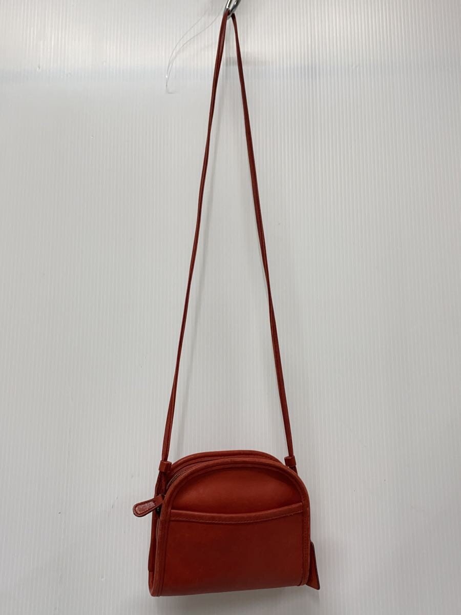 COACH - 【中古】COACH◆old coach/ショルダーバッグ/BRD/無地/9017【バッグ】