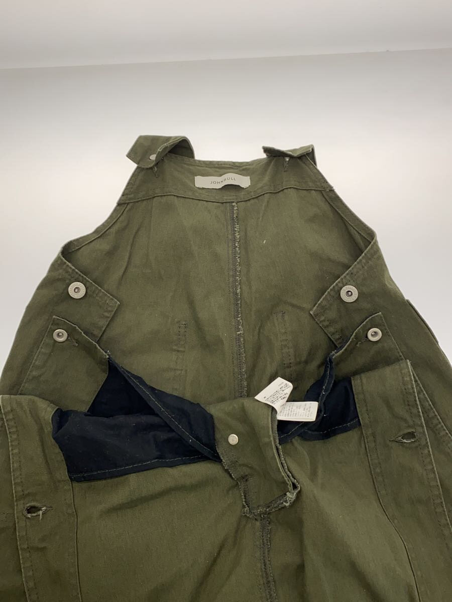 【中古】JOHN BULL◆オーバーオール/S/コットン/GRN/無地【メンズウェア】