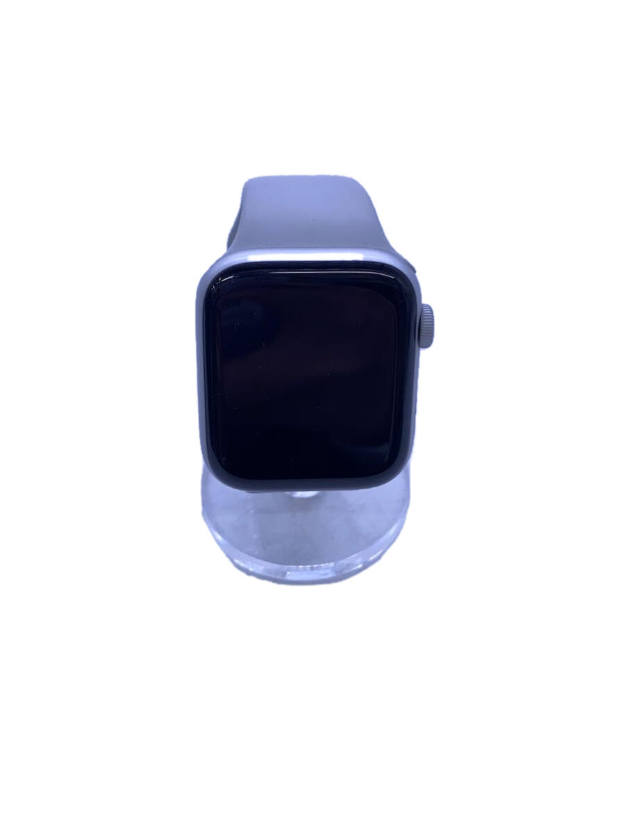 【中古】Apple◆Apple Watch SE GPSモデル 44mm MYDQ2J/A [ホワイト]/--/ラバー/WHT【服飾雑貨他】