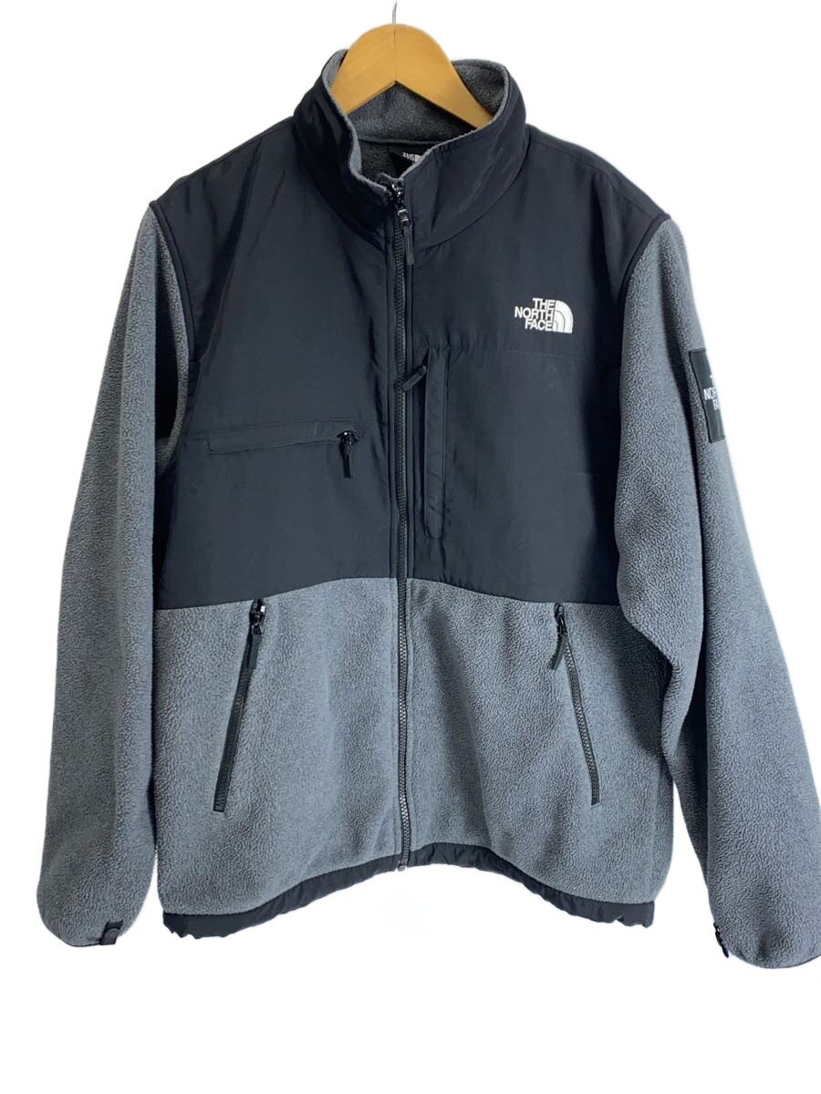【中古】THE NORTH FACE◆DENALI JACKET_デナリジャケット/M/ナイロン/BLK【メンズウェア】