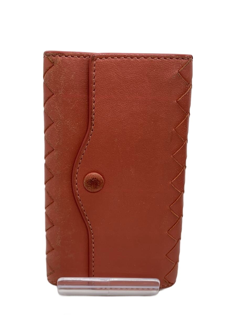【中古】BOTTEGA VENETA◆キーケース/レザー/BRW/メンズ//【服飾雑貨他】