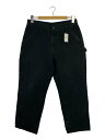 【中古】Carhartt◆ボトム/33/コットン/BLK/b11-blk【メンズウェア】