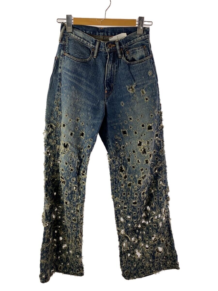 【中古】SUGARHILL◆CRASHED MODERN DENIM WIDE TOROUSERS/29/コットン/IDG/2441000424【メンズウェア】