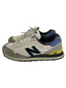 【中古】NEW BALANCE◆ローカットスニーカー/28cm/GRY/ML515TRC【シューズ】