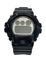 【中古】CASIO◆クォーツ腕時計・G-SHOCK/デジタル/ラバー/BLK/BLK【服飾雑貨他】