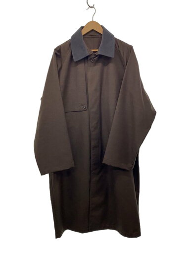 【中古】RAINMAKER KYOTO◆DETACHABLE COLLAR COAT/FREE/ウール/BRW/RM222-002【メンズウェア】 【中古】RAINMAKER KYOTO◆DETACHABLE COLLAR COAT/FREE/ウール/BRW/RM222-002【メンズウェア】