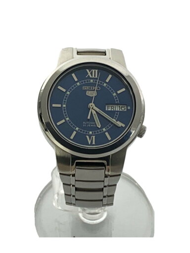 【中古】SEIKO◆自動巻腕時計/アナログ/ステンレス/BLU/7S26-02N0【服飾雑貨他】 【中古】SEIKO◆自動巻腕時計/アナログ/ステンレス/BLU/7S26-02N0【服飾雑貨他】