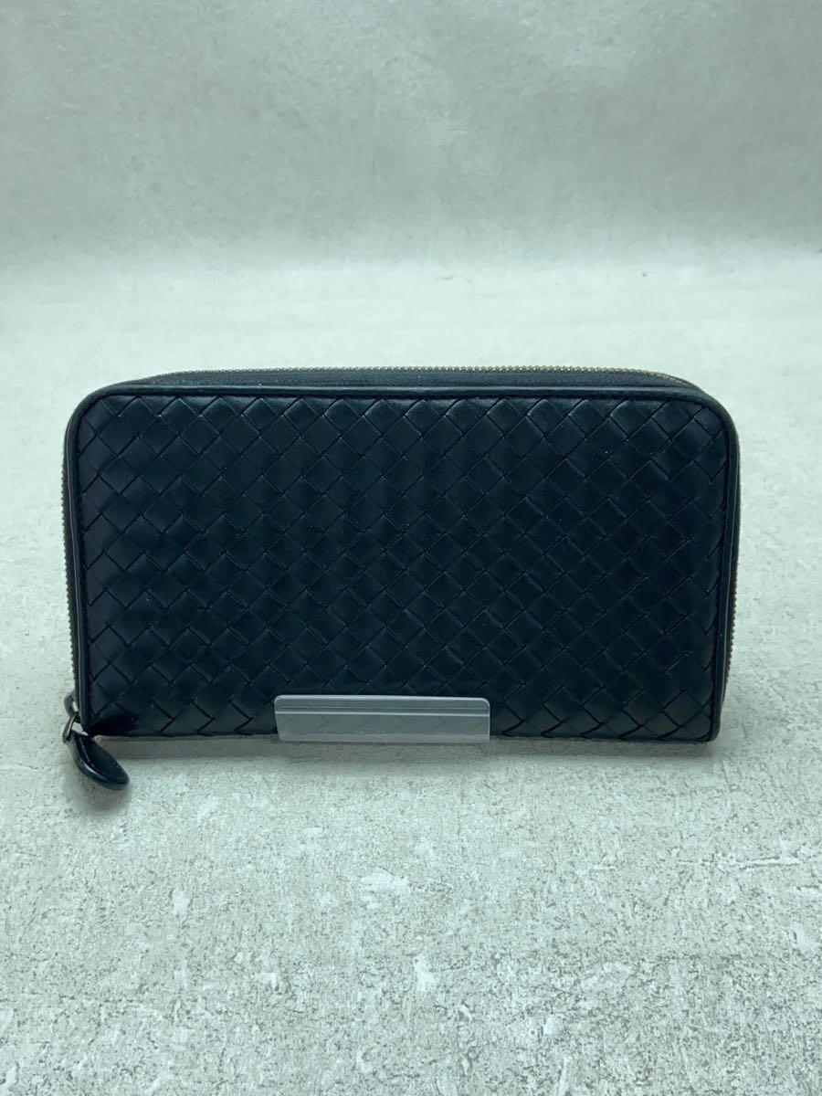 【中古】BOTTEGA VENETA◆長財布/レザー