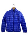 【中古】EMPORIO ARMANI◆ダウンジャケット/M/ポリエステル/BLU/無地/8NTB13 TN12Z【メンズウェア】