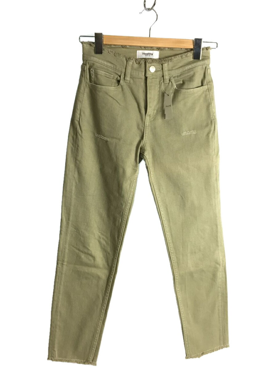 【中古】Healthy DENIM◆ボトム/22/コットン/GRN/HL55527【レディースウェア】