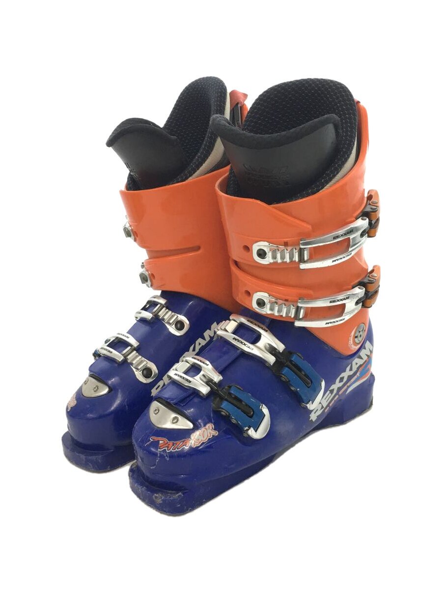 【中古】REXXAM◆スキーブーツ/ブルー/ウィンタースポーツシューズ//【スポーツ】