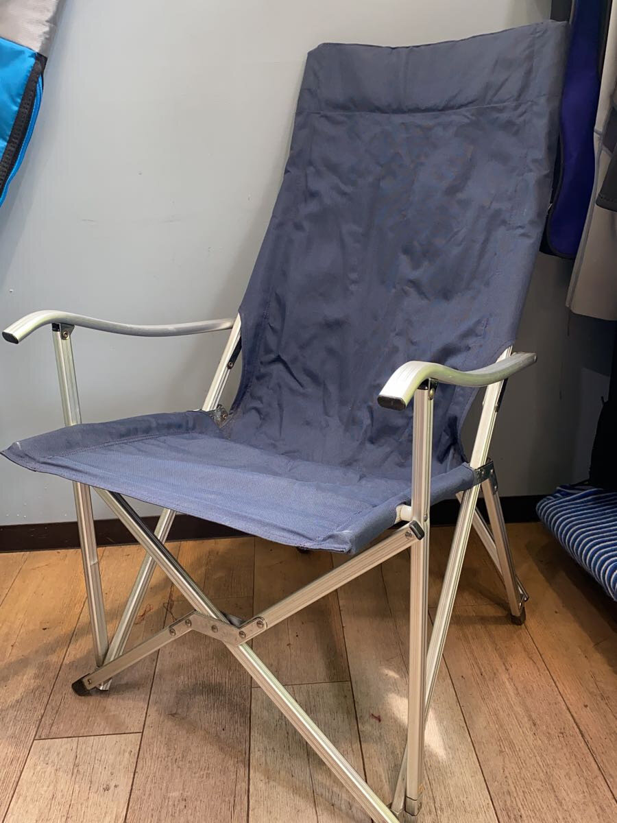 【中古】ogawa◆チェア リラックスチェア 1906 [プルシアンブルー]/1人用【スポーツ】