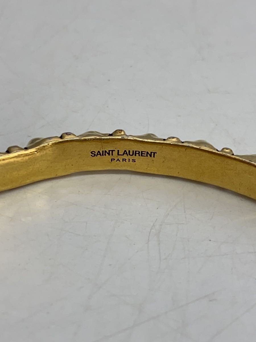 【中古】SAINT LAURENT◆バングル/--/GLD/メンズ//【服飾雑貨他】