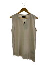 【中古】Lamrof/24SS/Boro slanted sleeveless /タンクトップ/2/コットン/IVO//【メンズウェア】